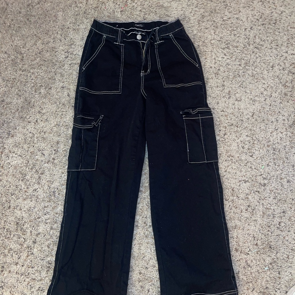 Black Cargo Pants